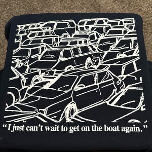 NEW Jake Owen heavyweight Navy T-Shirt